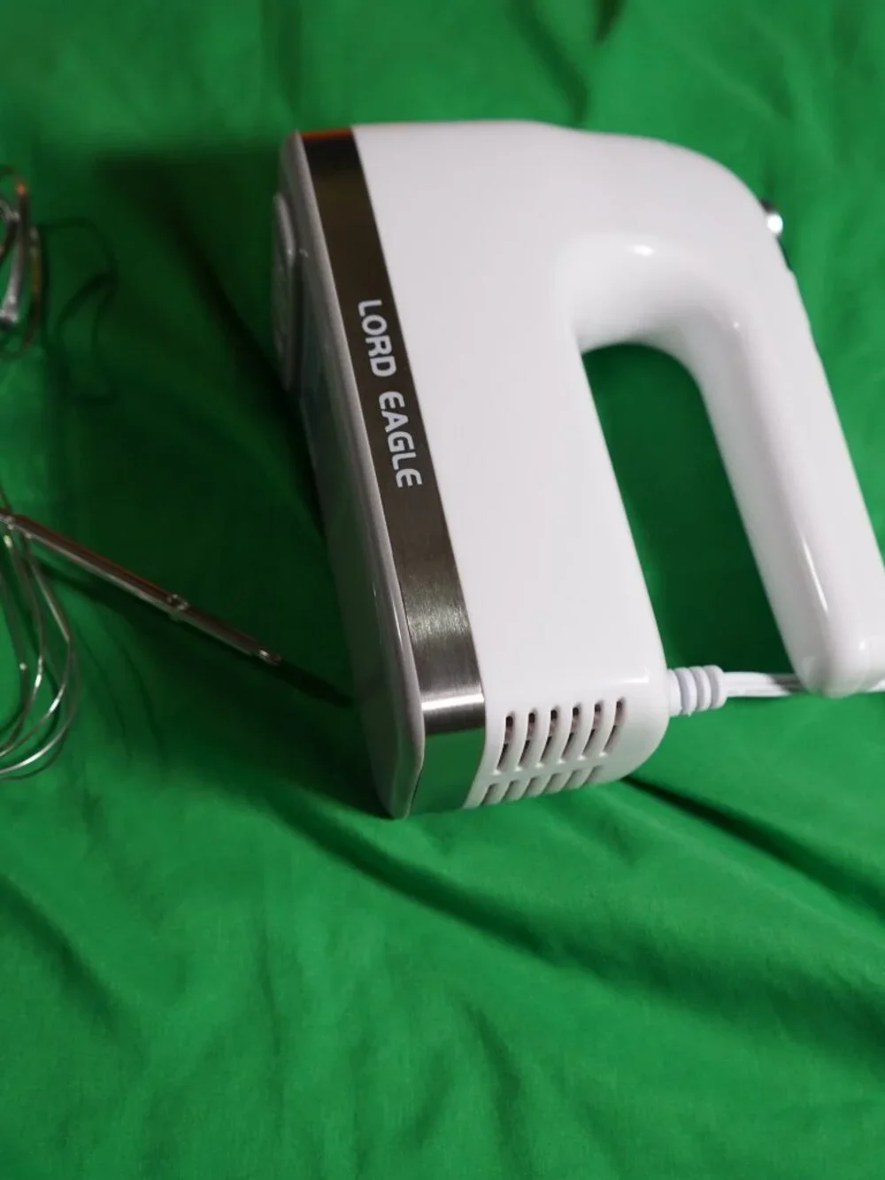 Electric Hand Mixer 9 Speed Digital 500W DC Motor Lord Eagle Handheld
